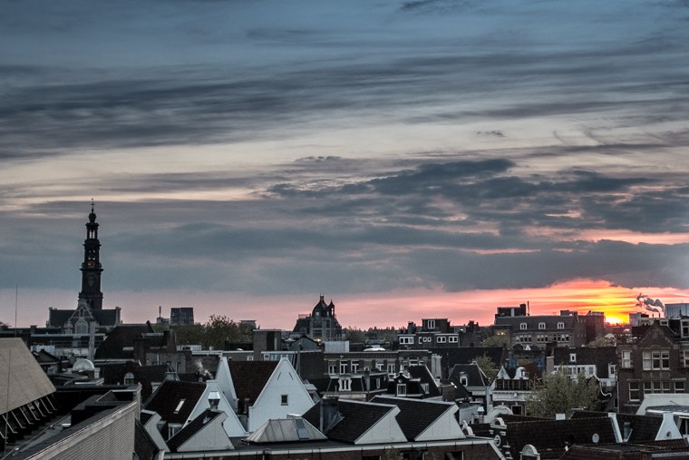 Cityscape View from Amsterdam Primark