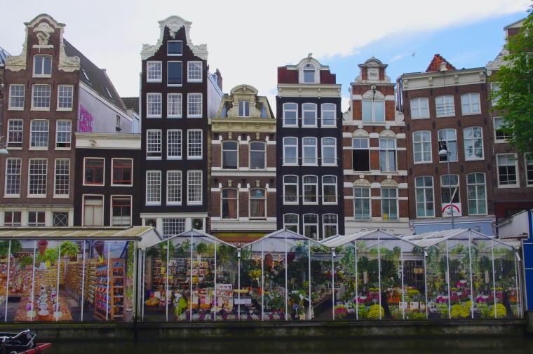 Bloemenmarkt Flower Market in Amsterdam