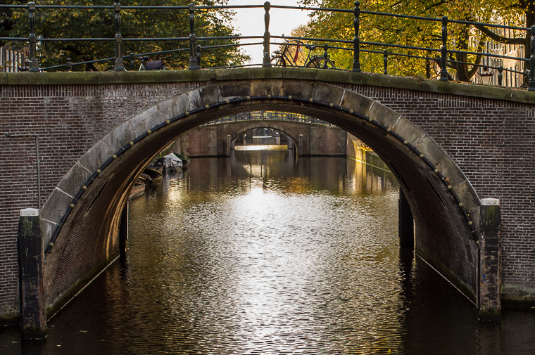 Seven Bridges Amsterdam spanning Reguliersgracht  