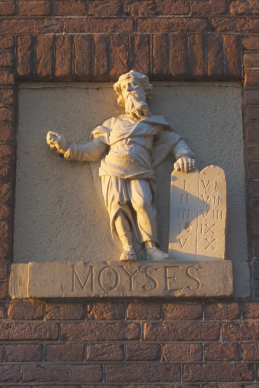 Moses and Aaron Church - Moses Plaque