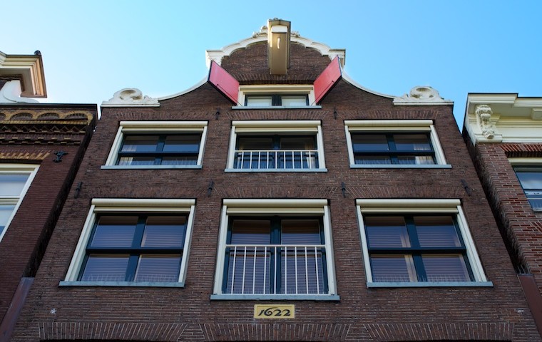 Canal Houses with Bell Gables in Amsterdam