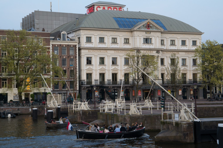 Carre Theatre and the River Amstel