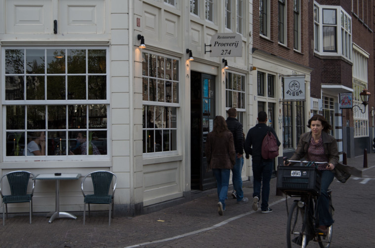 Proeverij restaurant on Prinsengracht in Amsterdam