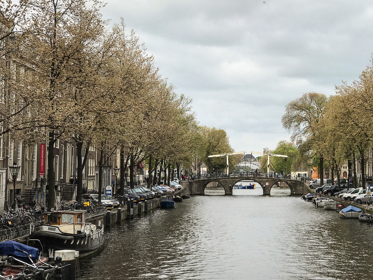 Bridges across Herengracht Canal Amsterdam