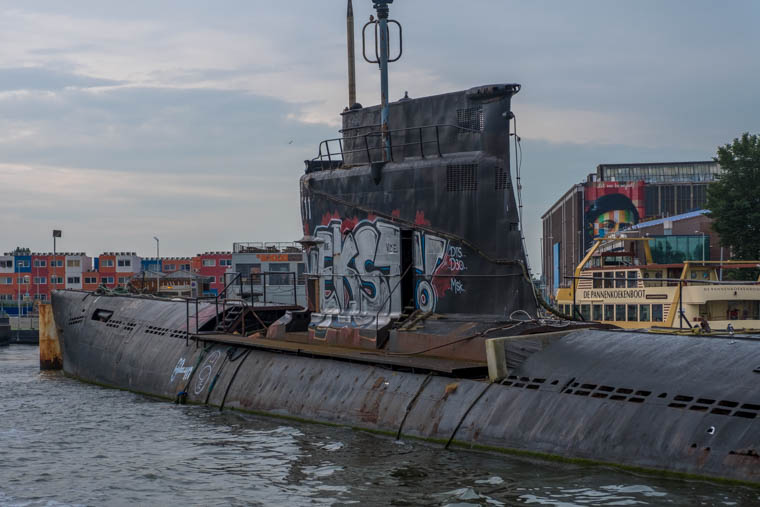 NDSM werk Amsterdam Russian Submarine